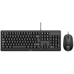 Philips 2000 Serie SPT6207BL - Toetsenbord en Muis Set - USB 2.0 - QWERTY