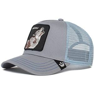 Goorin Bros The Lone Wolf Slate Trucker Cap - One-Size