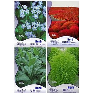 SwansGreen 100pcs/bag flower Seeds mixed color Bonsai seedFort Viburnum Macrophylla Bonsai seedPlant Seeds for home garden Blue