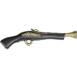Funidelia | Piraten pistool voor vrouwen en mannen Zeerover, Boekanier - Accessorie voor Volwassenen, kostuum accesoires - Bruin