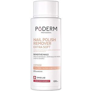 EXTRA ZACHTE NAGELLAKREMOVERS TEA TREE - Snelle en gemakkelijke verwijdering van nagellak - Acetonvrij - Versterkend en voedend voor nagels - Voor gevoelige nagels - 100 ml - SWISS LAB