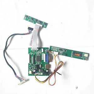 Fit LP141XA-A1/A1NA/B1CQ/C1FJ/D1AP 2AV+HDMI-Compatibel+VGA 1CCFL Omvormer 20-pins LVDS 1024768 14.1 Controller (LP141XA-A1)
