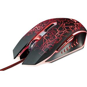 Trust GXT 105 Izza - Gaming Muis - Zwart