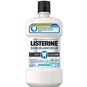 Bain de bouche soin blancheur goût léger 500 ml