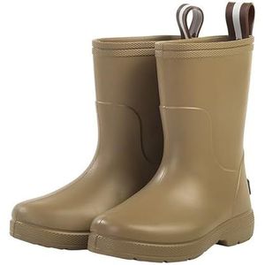 Regenschoenen for jongens en meisjes, regenlaarzen, waterdichte schoenen, antislip regenlaarzen(Color:Brown,Size:20)