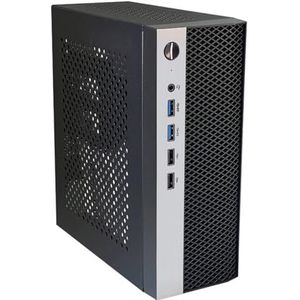 Wdbild ITX Computerchassis Miniatuur Metalen Frame Verticale Horizontale Plaatsing Flexibele Bureaucompatibiliteit