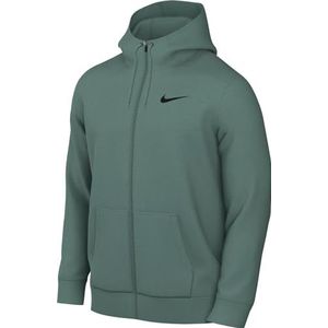 Nike Heren Sweatshirt Dri-Fit Hdie Fz FL, Bicoastal/Black, CZ6376-361, XXL