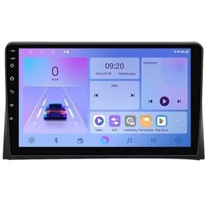 Android 14 Autoradio 9 inch touchscreen voor Volkswagen Multivan T5 2003-2015 Autoradio Navigatie met Carplay met GPS navigatie Bluetooth FM USB Steering Wheel Control(X7 6G+128G)