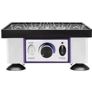 HINOPY Dental oscillator, 220 V, 120 W, vierkante tandheelkundige triler, trilmachine, vibrator, laboratoriumkit voor tandartsen, tandartsen, ziekenhuis, tandarts, kliniek