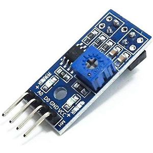 AZDelivery TRCT5000 IR Infrarood Lijnen Volger Obstakel Vermijdingsmodule compatibel met Arduino Inclusief E-Book!