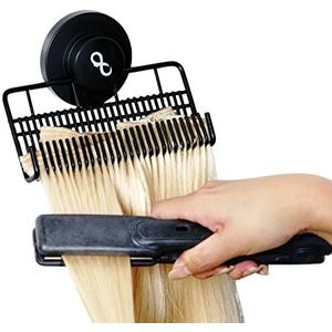 Evercaddy Joi Mate, draagbare Holding Caddy die stijlen opslaat en 100% Human Hair Extensions beveiligt - Werkt voor Clip-ins Halo's & Inslagen