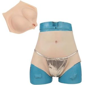 SoTUCR Siliconen Slipjes Heupen Shapewear Billen Shaper Ondergoed Vrouwen Heup Verbeterend Ondergoed voor Crossdresser,Color 2,Upgraded