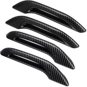 auto buitendeur handvat VOOR Tesla Voor Mol 2021-2023 Trim Cover GuyAna Bonding Urgreep Beschermingsfolie Anti Vuil Coratief(Light)