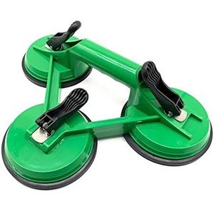 buikspieren Plastic vacuüm zuignap drievoudige glazen zuignap lifter 100kg capaciteit tegel glas hand hefwerktuig