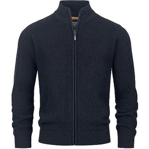 INDICODE JEANS Gebreid vest  donkerblauw