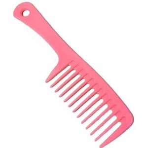 Kam met lang haar, haarkam, hittebestendig, voor vrouwen, natte haak, krullende haarborstels, professionele salonverven, stylingtools, grove brede spikes, tandhaar, permanentkam (stijl 3)