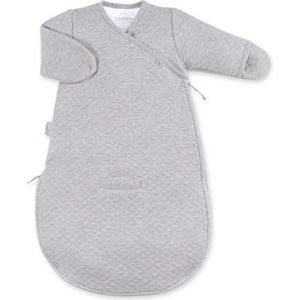 BEMINI - Magic Bag slaapzak met mouwen - grijs gemêleerd 0-3 maanden - 60 cm - van Kilty - Mi Seasons