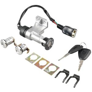 Voor 50cc 150cc GY6 Scooter Motorfiets Voorbagage Zadelslot Sleutels Contactslot Slotset Motorfiets Contactslot