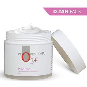 O3+ D-Tan Pack voor onmiddellijke huidverheldering en verlichting van de tan removalmasker, geïnfuseerd met munt- en eucalyptusolie, geschikt voor alle huidtypes (300 gm)