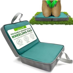Kniekussen - 1 Stuk Opvouwbaar Kniekussen van Memory Foam met Draaghandvat - Draagbaar Groen Kniekussen voor Tuinieren, Sporten en Huisreparaties