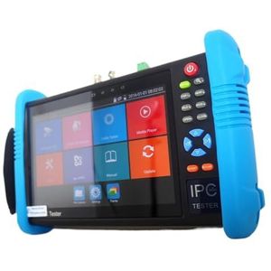 7inch Touchscreen Basis CCTV-tester Dual 1000M LAN-poorten Mediaspeler 7500mAh Bedrijfsduur 8 Uur For Beveiliging