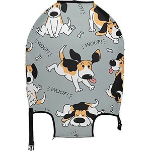 AJINGA Hond Helm Cool Reizen Bagage Protector Koffer Cover S 18-20 inch