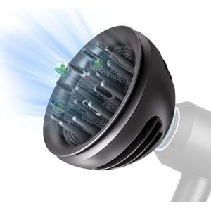Dxyue Upgrated Wave & Curl Diffuser voor Dyson Supersonic Föhn HD16 HD15 HD12 HD08 HD04 HD03 HD02, bijlage onderdeelnummer 973924-01