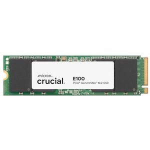 Crucial E100 1TB PCIe Gen4 NVMe M.2 Interne SSD, Tot 5.000 MB/s, Compatibel met Laptop en Desktop - CT1000E100SSD8