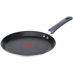 Tefal Koekenpan G7313855, zwart, roestvrij staal, bakeliet, Ø 25 cm