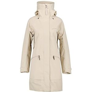 Didriksons Dames Parka ILMA 7, Clay beige, 36