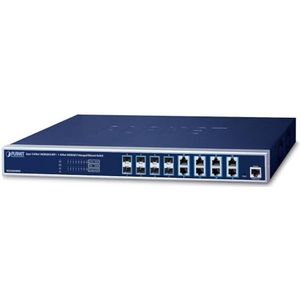 Planet Lag 3 8-poorts 10GBASE-X SFP+ + 8-poorts 10GBASE-T, W127112204 (8-poorts 10GBASE-T beheer Ethernet-schakelaar)