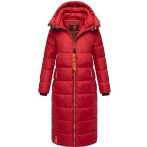 Navahoo Winterjas voor dames, lange winterjas, gewatteerde warme gewatteerde jas, B926, XL