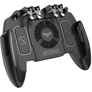 Mobiele gamecontroller | Mobiele gamepad met zes vingers | Draagbare gaminggreep-gamepad, draadloze mobiele gamecontroller-joystick Delr