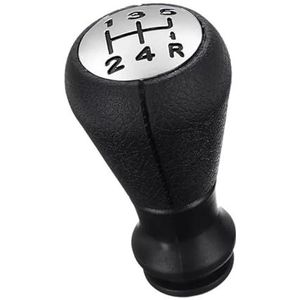 Versnellingspookknop 5-versnellingspookknophoes Voor De Kofferbak Van Voor Citroën Voor Partner C1 C4 C3 Voor Picasso(Chrome)