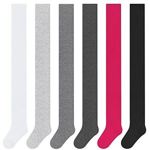 Libella Set van 6 maillots voor meisjes, panty's voor kinderen, maat 74/152, warm, voor winter, herfst en lente, 27241, 6-serie 27246, 86-92