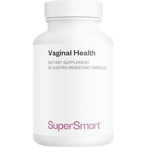 Vaginal Health – Probiotica voor Intieme Flora – 5 Probiotische Stam""men – Ondersteunt de Balans van de Vaginale Flora – Helpt het Vaginale Comfort Verbeteren – Vegan – Glutenvrij – SuperSmart