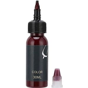 Nagellak pigment inkt, 30 ml nagellak pigment pigment DIY nagellak voor dame, voor meisjes nagellak accessoires (bordeaux)