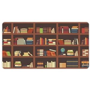 Boeken Boekenplank Mode Bureau Muismat Antislip Gaming Muismat Accessoires Decor 40X75cm