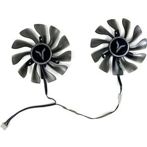 Koelventilator 85MM 4PIN FDC10U12S9-C 12V RTX2060 GTX1660S grafische ventilator voor YESTON GTX1660 SUPER RX5500XT RX5600XT GPU-ventilator