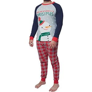 Harry Bear Heren Christmas Pyjama Veelkleurig X-Large