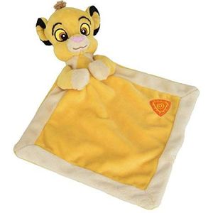 Jouets Knuffeldier Simba De Leeuwenkoning, plat, 17 x 17 cm, pluche dier voor Disney, kinderen en baby's, meisjes, jongens, cadeau voor geboorte, nieuw