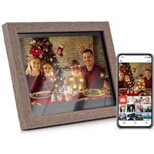 10.1Inch WiFi Digitaal Fotolijstje Cloud 1280 * 800 IPS Touchscreen 16GB Opslag Deel Foto's Via APP Eenvoudig Delen Momenten