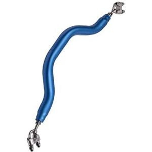 Accessoires Scooter Kind Passenger Armsteun Bar Mobiele Telefoon Houder Stuur Voor Vespa GTS GTV LX LXV Sprint 50 150 250 300 300I (Color : Blau)