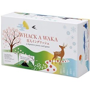 Whack A WAKA Hyakunin-Isshu Engels Karuta (Japanse Leeskaart Spel Karuta)
