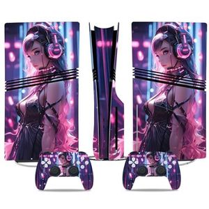 Voor PS5 PRO Skin Digital Edition Console En Controller Vinyl Cover Skins Wraps Krasbestendig, Compatibel Met Voor PS5 Digital Edition Pro 88399 Geen Schuimvorming Bubbelvrij