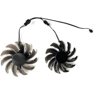 Koeling 75MM 3PIN PLD08010S12H GTX 960 GPU-ventilator voor GIGABYTE voor GeForce GTX950, GV-N960OC, GV-N950WF2OC Videokaartventilator(2pcs PLD08010S12H)