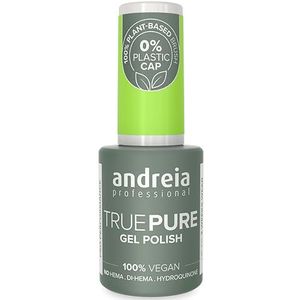 Andreia Professionele Hema en TPO Free Gel Polish - TRUE PURE 21 Free en 100% Vegan voor gevoelige nagels - UV LED Soak Off Gel Nagellak - Kleur T14 Neon Groen 10,5ml