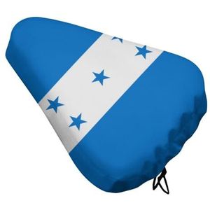 Honduras Vlag Waterdichte Fiets Seat Cover Fietsen Seat Kussen Cover Met Trekkoord Wasbare Protector