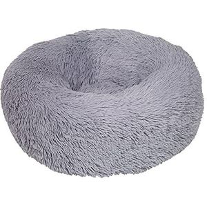 Nobby 62801 knuffelbed Donut Classic ESLA grijs; D x H: Ø 110 x 35 cm