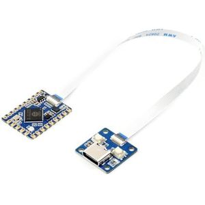 Waveshare RP2350-Tiny Microcontroller Development Board met USB-poort adapter, gebaseerd op RP2350A Dual-core & Dual-architectuur Microcontroller, Ondersteuning C/C++, MicroPython